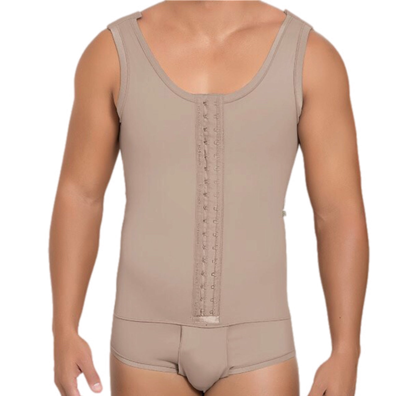 Model 4018C - Supreme Invisible Post-Op Slimming/Toning Torso/Abs Bodysuit Shaper w/ Briefs