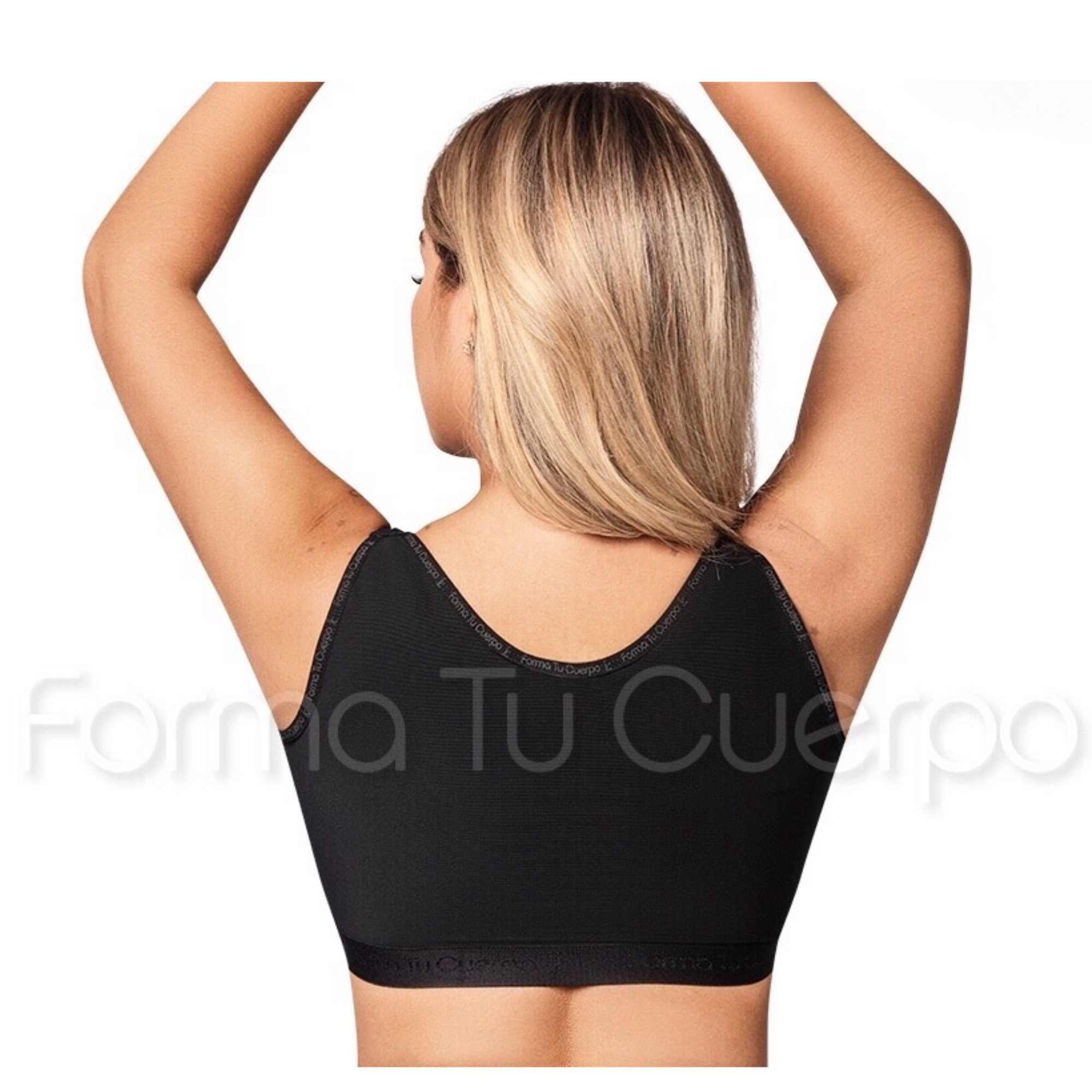 Model C-082 - Divine Post-Surgical Bra/Chest Compression Bra Infused w. Cannabis & Spirulina